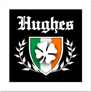 Hughes Shamrock Crest Posters and Art